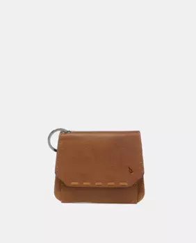 Кошелек Oceans Diary из коньячной кожи Abbacino, коричневый