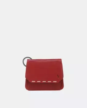 Кошелек Oceans Diary из красной кожи Abbacino, красный