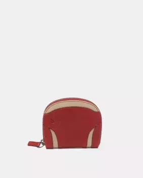 Кошелек Oceans Diary из красной кожи Abbacino, красный
