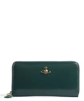 Кошелек овчинный Vivienne Westwood, зеленый