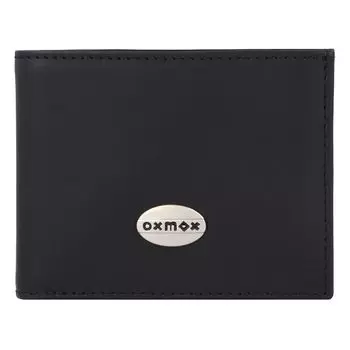 Кошелек oxmox Leather RFID Schutz Leder 10.5 см, черный