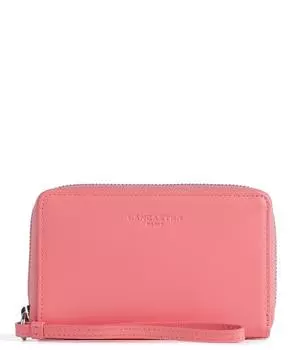 Кошелек Paris PM из мелкозернистой яловой кожи Lancaster, розовый