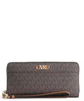 кошелек Parker из канвы Michael Kors, коричневый