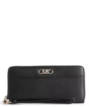 Кошелек Parker из мелкозернистой яловой кожи. Michael Kors, черный