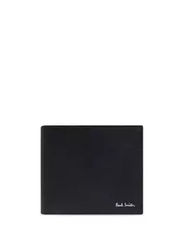 Кошелек Paul Smith Commuter Mini-print, черный