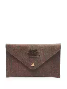 Кошелек Pegaso с узором пейсли ETRO, коричневый