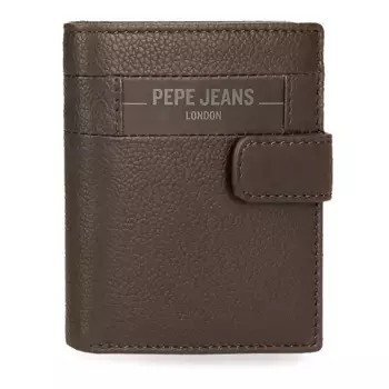 Кошелек Pepe Jeans 450044812 Checkbox, коричневый