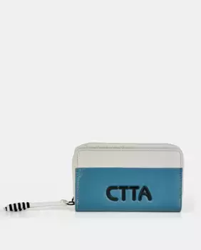 Кошелек перламутрового цвета Caminatta, синий