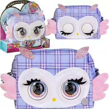 Кошелек Pets Hoot Couture Owl Owl Интерактивный кошелек со звуком глаз Purse Pets