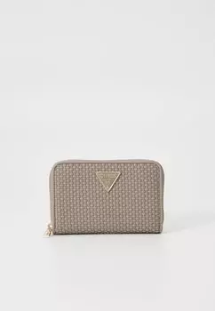 Кошелек PHAEDRA MEDIUM ZIP AROUND Guess, серо-коричневый