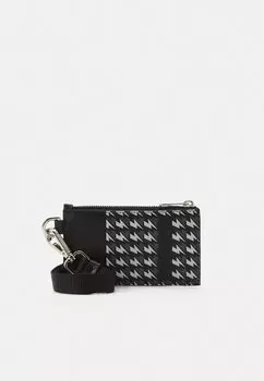 Кошелек Pied De Bolt Leather Card Holder Unisex Neil Barrett, черный