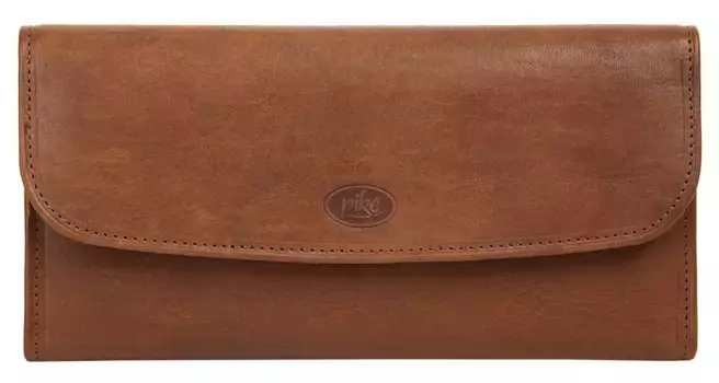 Кошелек Pike, натуральная кожа Pik, коричневый