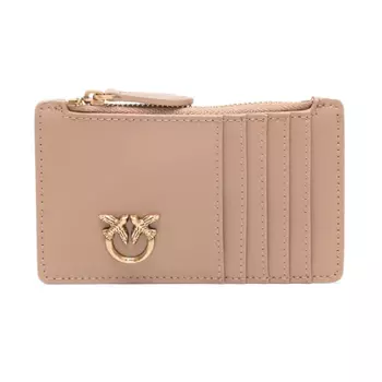 Кошелек PINKO Love Bird leather, бежевый