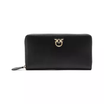 Кошелек PINKO RYDER ZIP AROUND, черный