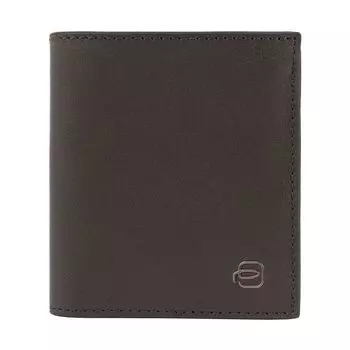 Кошелек Piquadro Black Square RFID Schutz Leder 8.5 см, темно-коричневый