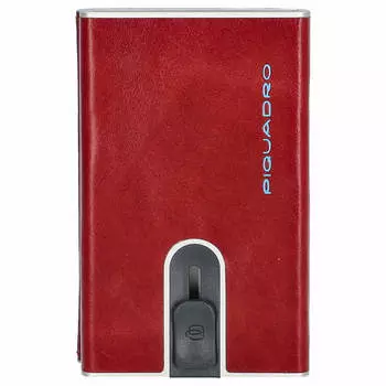 Кошелек Piquadro Blue Square Kartenetui 10 см, красный