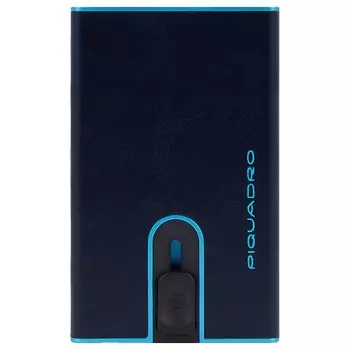 Кошелек Piquadro Blue Square Kreditkartenetui 11cc 10 см RFID, цвет night blue
