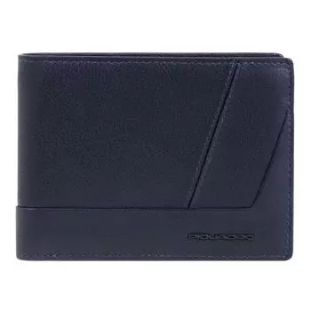 Кошелек Piquadro Carl RFID Schutz Leder 12.5 см, синий