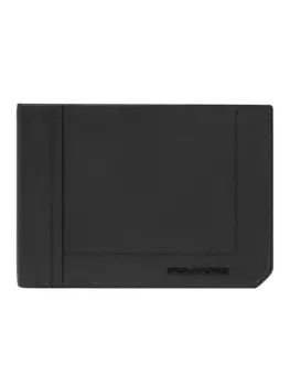 Кошелек Piquadro W131 RFID Schutz Leder 125 cm, черный
