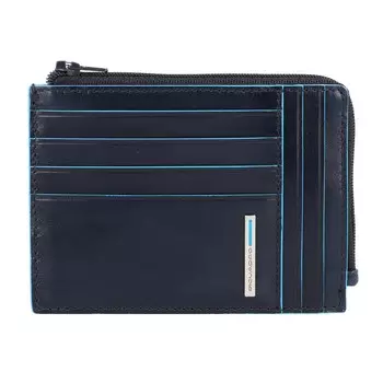 Кошелек Piquadro Wallet Blue Square, цвет Night blue/Sky blue
