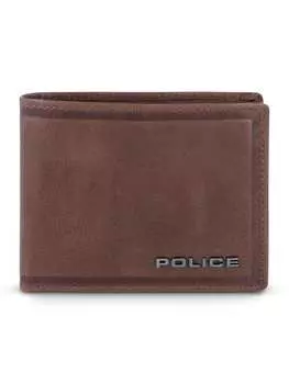 Кошелек Police, коричневый