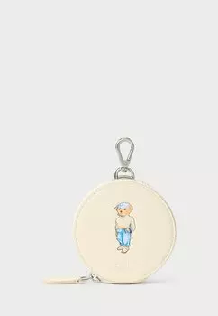 Кошелек POLO BEAR LEATHER COIN POUCH Polo Ralph Lauren, белый