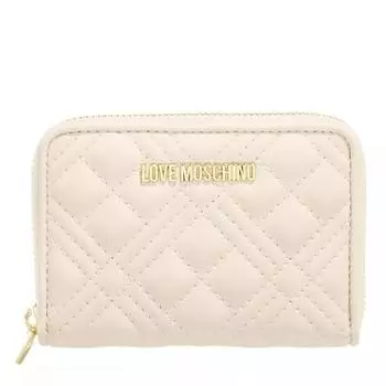 Кошелек portaf quilted pu Love Moschino, бежевый