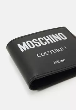 Кошелек PORTAFOGLIO UNISEX MOSCHINO, черный