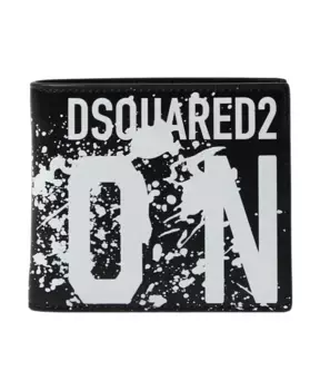 Кошелек портфолио Dsquared2, мультиколор