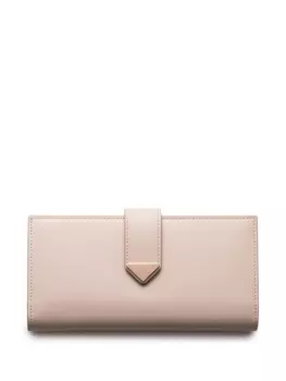 Кошелек Prada с ремешком-застежкой, серый