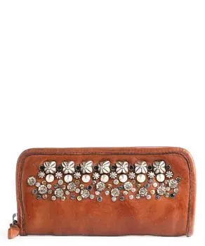 Кошелек Престиж из мелкозернистой яловой кожи. Campomaggi, коричневый