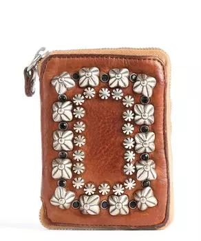 Кошелек Престиж из мелкозернистой яловой кожи. Campomaggi, коричневый