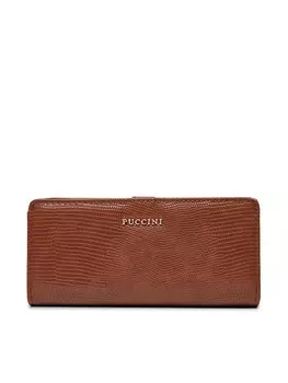 Кошелек Puccini BLP837B, коричневый
