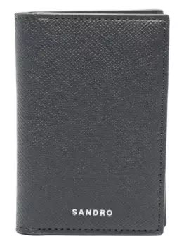 Кошелек Reconstituted SANDRO, серый