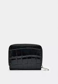 Кошелек RECTANGULAR Stradivarius, черный
