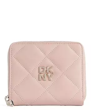 Кошелек Red Hook из кожи ягненка Dkny, розовый
