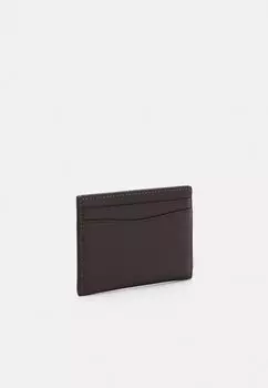 Кошелек REFINED ESSENTIAL CARD CASE Coach, темно-коричневый