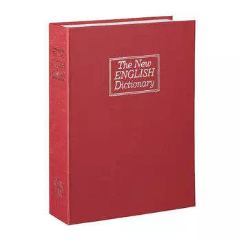 Кошелек relaxdays Buchtresor, красный