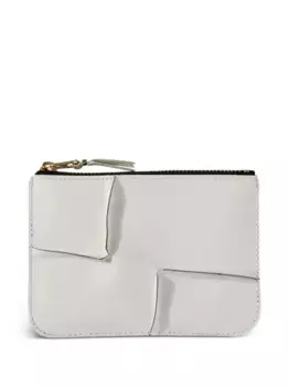 Кошелек Reversed Hem Comme Des Garons Wallet, белый