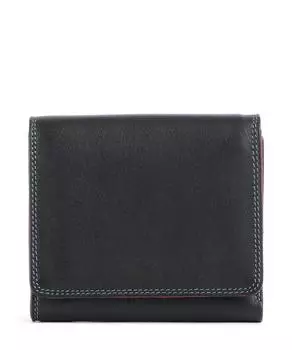 Кошелек RFID из мелкозернистой коровьей кожи Mywalit, черный