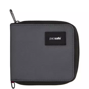 Кошелек Rfidsafe на молнии Pacsafe, серый