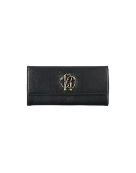Кошелек Roberto Cavalli, черный