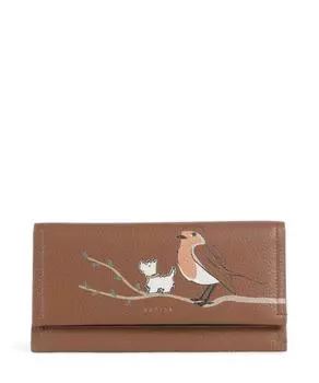 Кошелек Robin из зерненой кожи Radley London, коричневый
