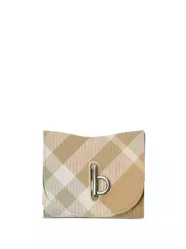 Кошелек Rocking Horse в клетку BURBERRY, нейтральный