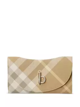 Кошелек Rocking Horse в клетку BURBERRY, нейтральный