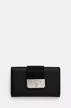Кошелек Romantic U.S. Polo Assn., черный