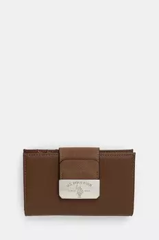 Кошелек Romantic U.S. Polo Assn., коричневый
