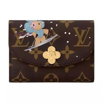 Кошелек Rosalie Coin Purse Monogram/Azur Frost LOUIS VUITTON