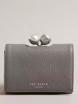 Кошелек Rosiela среднего размера из зерненой кожи Ted Baker, серый