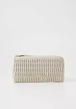 Кошелек RUCHED LONG ZIP Calvin Klein Jeans, серо-коричневый